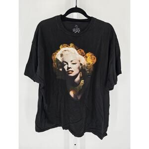 Radio Days Mens Sz XXL Short Sleeve T Shirt Marilyn Monroe Print